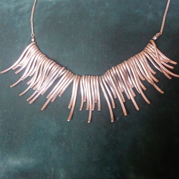 Vintage Boho Silver Necklace. - Picture 1 of 5